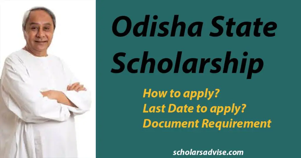 Odisha State Scholarship Portal 2023 Eligibility, Last Date