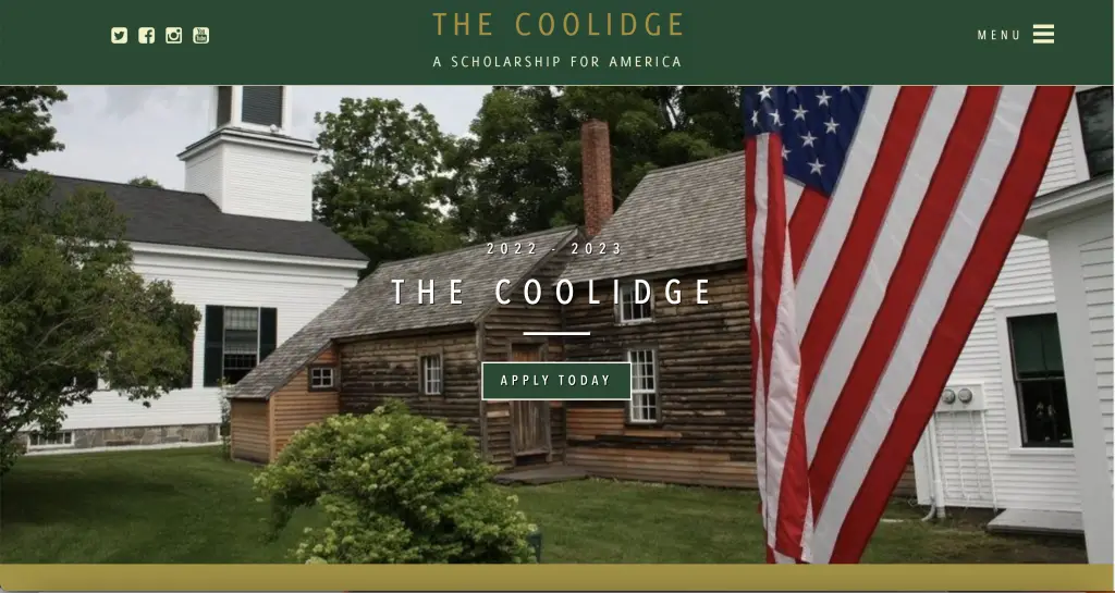 coolidge scholarship requirement, deadline