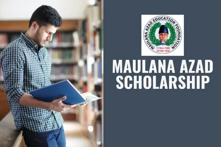 Maulana Azad Scholarship 2023 Eligibility, Online Apply